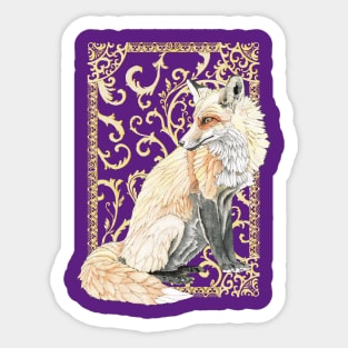 Red Fox Sticker